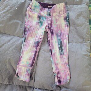 Avia performance leggings with purple hues